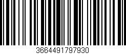 Código de barras (EAN, GTIN, SKU, ISBN): '3664491797930'