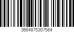 Código de barras (EAN, GTIN, SKU, ISBN): '3664875307564'