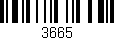 Código de barras (EAN, GTIN, SKU, ISBN): '3665'