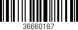 Código de barras (EAN, GTIN, SKU, ISBN): '36660187'