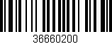 Código de barras (EAN, GTIN, SKU, ISBN): '36660200'