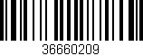 Código de barras (EAN, GTIN, SKU, ISBN): '36660209'