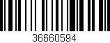 Código de barras (EAN, GTIN, SKU, ISBN): '36660594'
