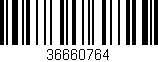 Código de barras (EAN, GTIN, SKU, ISBN): '36660764'