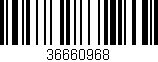 Código de barras (EAN, GTIN, SKU, ISBN): '36660968'
