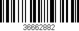 Código de barras (EAN, GTIN, SKU, ISBN): '36662882'