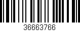 Código de barras (EAN, GTIN, SKU, ISBN): '36663766'