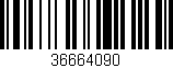 Código de barras (EAN, GTIN, SKU, ISBN): '36664090'