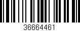 Código de barras (EAN, GTIN, SKU, ISBN): '36664461'