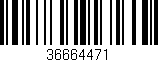 Código de barras (EAN, GTIN, SKU, ISBN): '36664471'