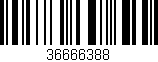 Código de barras (EAN, GTIN, SKU, ISBN): '36666388'