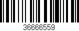 Código de barras (EAN, GTIN, SKU, ISBN): '36666559'