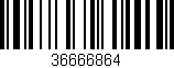 Código de barras (EAN, GTIN, SKU, ISBN): '36666864'