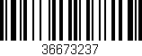 Código de barras (EAN, GTIN, SKU, ISBN): '36673237'