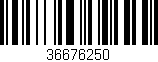 Código de barras (EAN, GTIN, SKU, ISBN): '36676250'
