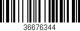 Código de barras (EAN, GTIN, SKU, ISBN): '36676344'