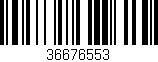 Código de barras (EAN, GTIN, SKU, ISBN): '36676553'