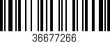 Código de barras (EAN, GTIN, SKU, ISBN): '36677266'