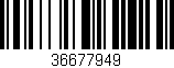 Código de barras (EAN, GTIN, SKU, ISBN): '36677949'