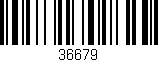 Código de barras (EAN, GTIN, SKU, ISBN): '36679'