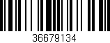 Código de barras (EAN, GTIN, SKU, ISBN): '36679134'