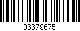 Código de barras (EAN, GTIN, SKU, ISBN): '36679675'