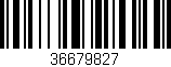 Código de barras (EAN, GTIN, SKU, ISBN): '36679827'