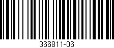 Código de barras (EAN, GTIN, SKU, ISBN): '366811-06'