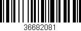 Código de barras (EAN, GTIN, SKU, ISBN): '36682081'