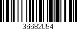 Código de barras (EAN, GTIN, SKU, ISBN): '36682094'