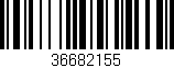 Código de barras (EAN, GTIN, SKU, ISBN): '36682155'