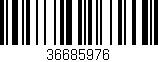 Código de barras (EAN, GTIN, SKU, ISBN): '36685976'
