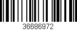 Código de barras (EAN, GTIN, SKU, ISBN): '36686972'