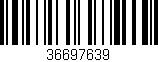 Código de barras (EAN, GTIN, SKU, ISBN): '36697639'