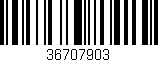 Código de barras (EAN, GTIN, SKU, ISBN): '36707903'