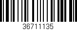 Código de barras (EAN, GTIN, SKU, ISBN): '36711135'
