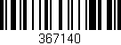 Código de barras (EAN, GTIN, SKU, ISBN): '367140'