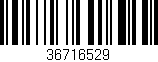 Código de barras (EAN, GTIN, SKU, ISBN): '36716529'