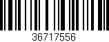 Código de barras (EAN, GTIN, SKU, ISBN): '36717556'