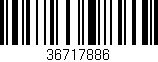 Código de barras (EAN, GTIN, SKU, ISBN): '36717886'