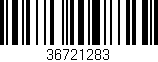 Código de barras (EAN, GTIN, SKU, ISBN): '36721283'