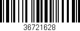 Código de barras (EAN, GTIN, SKU, ISBN): '36721628'