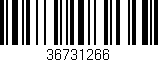 Código de barras (EAN, GTIN, SKU, ISBN): '36731266'