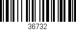 Código de barras (EAN, GTIN, SKU, ISBN): '36732'
