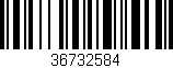 Código de barras (EAN, GTIN, SKU, ISBN): '36732584'