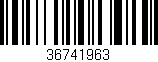 Código de barras (EAN, GTIN, SKU, ISBN): '36741963'