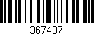 Código de barras (EAN, GTIN, SKU, ISBN): '367487'