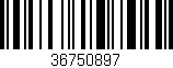 Código de barras (EAN, GTIN, SKU, ISBN): '36750897'