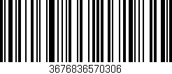 Código de barras (EAN, GTIN, SKU, ISBN): '3676836570306'