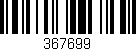 Código de barras (EAN, GTIN, SKU, ISBN): '367699'